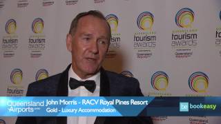 Luxury Accommodation gold winner RACV Royal Pines Resort [upl. by Bondon]