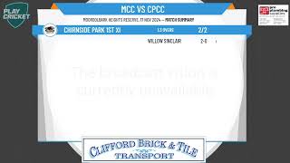 Mooroolbark 2nd XI v Chirnside Park 1st XI [upl. by Riannon9]