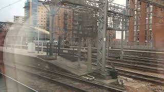 Arriving into Leeds UK on the Crosscountry train [upl. by Robbin50]