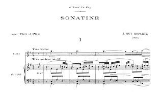 Guy Ropartz – Sonatine for Flute and Piano [upl. by Nesrac]