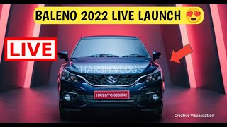 FINALLY NEW BALENO 2022 IS HERE ❗️MARUTI SUZUKI BALENO 2022 LIVE EVENT 💥 2022 BALENO LIVE LAUNCH 🇮🇳 [upl. by Fleming]