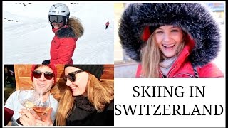 SKIING IN SWITZERLAND  Niomi Smart VLOG [upl. by Airla]