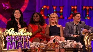 Cast of Orange Is The New Black Talk About Season 4  Full Interview  Alan Carr Chatty Man [upl. by Adia]