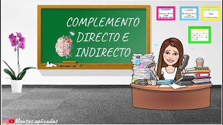 Complemento directo e indirecto🌟Ejercicios fáciles😀 [upl. by Arissa]