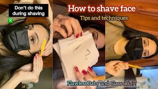 Why I Use the Tinkle Razor to Shave My Face for Flawless Skin [upl. by Evad729]