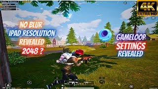 Resolution Better Then 1440x1080  Resolution Revealed With Gameloop Settings  PUBG Mobile  IKZ [upl. by Lesak]