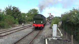 Chinnor and Princes Risborough Railway steam gala Friday 13th September 2024 with 4555 55189 and7820 [upl. by Gurolinick]