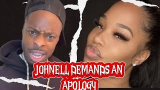 JOHNELL DEMANDS AN APOLOGY FROM LATRUTH EX WIFE BRIANA latruth dating storytime [upl. by Kei213]