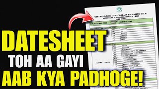 CBSE DATESHEET RELEASED🔥  Cbse Date sheet 2024  Class 10  Class 12  Cbse Latest News [upl. by Lirret]