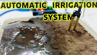 how to make automatic irrigation system using arduinoautomatic watering system for plant in tamil [upl. by Duncan]