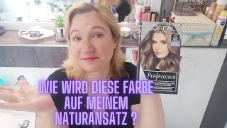 Loreal Preference 71 wie wird diese Haarfarbe auf meinem Naturansatz [upl. by Huoh267]