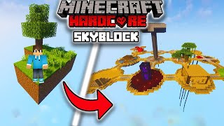 MINECRAFT SKYBLOCK DE HARDCORE MINECRAFTBAN [upl. by Fries841]