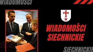 Burmistrz wręczył stypendia uczniom a także nagrody dla najlepszych sportowców [upl. by Alton]