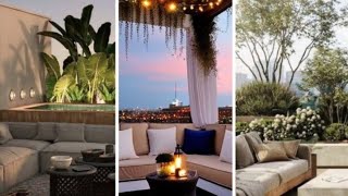 100 Modern Patio Design Ideas 2024 Backyard Garden Landscaping Ideas  Terrace  Rooftop Pergola [upl. by Bibbie]