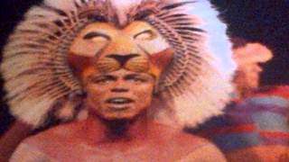 The Lion King  UK Tour 2015 Manchester Endless Night  Hope Maine [upl. by Rusell]