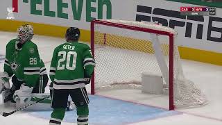 Valeri Nichushkins assist on Makars goal vs Stars in game 1 7 may 2024 [upl. by Laith]