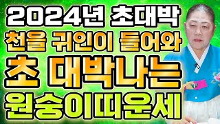 ✨ 2024년 대박나는 원숭이띠운세 ✨갑진년 천을귀인을 만나 더 큰 돈을 벌게된다 금전운 문서운 대박나는 56년생 68년생 80년생 92년생 원숭이띠 운세 양주점집 [upl. by Mikal167]