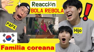 Coreanos reaccionan a MV BOLA REBOLA reggaeton perreo funky  papa bailando con la música latina [upl. by Elise]