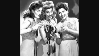 Well All Right  The Andrews Sisters [upl. by Learsiy]