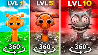 360° VR Incredibox Sprunki 10 STUDIES [upl. by Ispep100]