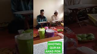 KHOTMIL QURAN  AHAD PON  17 OKTOBER 2024  Jln Terusan Bejo RT 0511 Sisir Batu [upl. by Leahkim]