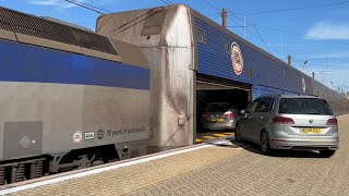 Eurotunnel Timelapse UK to France [upl. by Olympe]