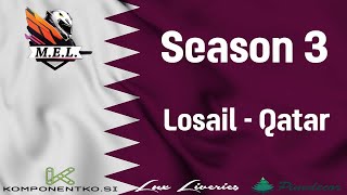 Qatar  Losail  MEL  Lobby 1  Season 3  MotoGp24 PC [upl. by Annuahsal]