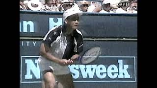 Tennis Finale Indian Wells Newsweek Champions Cup Michael Chang vs Paul Haarhuis 17 3 1996 [upl. by Ellemrac]