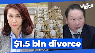 Wife of S Koreas No 2 chaebol demand 15 bln in divorce settlement [upl. by Longmire]