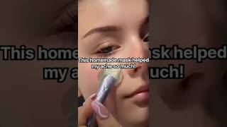 Acne face mask youtubeshorts shortsviral viral skincare beauty shorts explorebeauty diymask [upl. by Sall]