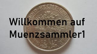 Willkommen auf Muenzsammler1  Meine Art des Sammelns [upl. by Terena]