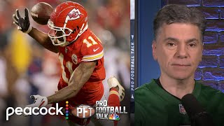 Marquez ValdesScantling drop highlights larger Chiefs issue  Pro Football Talk  NFL on NBC [upl. by Kronick247]