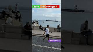 Lisbon Portugal street walk I Lisbon Street walk I Portugal street walk short shortsviralvideo [upl. by Frissell]