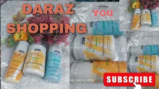 derma cure skin online Daraz shopping [upl. by Fatsug122]