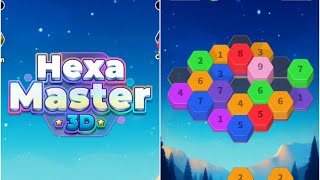 Casual Hexa Master 3D Gameplay Levels 5255 Color Sorting You Will Enjoy [upl. by Powell]