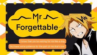 Mr Forgettable Denki angst  mhabnha Text Lyric Prank  Kaminari x Jiro x Shinso [upl. by Larcher]