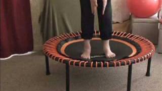 All about Pronating  How to stand on a Rebounder [upl. by Adnilreh735]