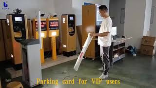 PARKING CARD FOR VIP USERS [upl. by Leifer]