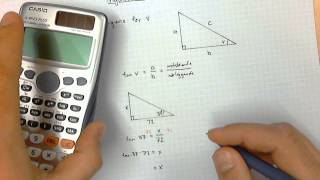 Trigonometri tangens Ma 1c [upl. by Gorges]