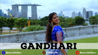 Gandhari Dance Cover  Marina Singapore  Namani Srilahari [upl. by Stace]