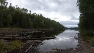 Portage  Mudro Lake to Sandpit Lake in the BWCA [upl. by Snevets354]