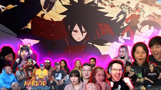 Madara Uchiha Vs Shinobi Alliance 20 People React Shippuden 322 REACTION MASHUP [upl. by Llerret]