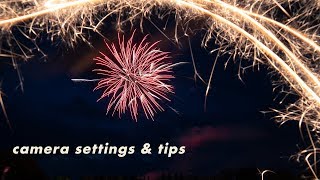 How to photograph FIREWORKS like a PRO [upl. by Aridni784]