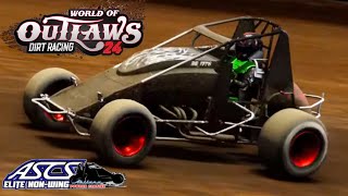 ASCS Elite non wings week 5 at Jacobs County  World of Outlaws Dirt Racing 24 [upl. by Hwu]