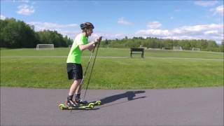 Skate Rollerski Drills [upl. by Ibot]