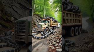 Evolution from a Dump Truck Surrounded by Snakes to a Rusty Truck on the Edge of a Ravine [upl. by Ecadnarb]