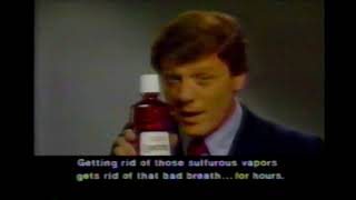 Lavoris Mouthwash TV Commercial 1984 [upl. by Noskcire]