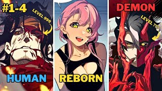 14 He Died As The Strongest Human Then Reincarnated As The Strongest Demon  Manhwa Recap [upl. by O'Malley]