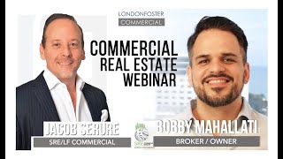 Commercial Real Estate Webinar with Jacob Serure and Bobby Mahallati  BMR [upl. by Krissy964]