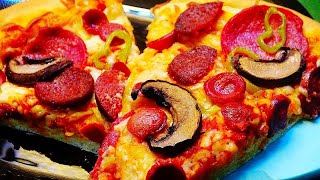 Ev Yapımı Kolay Pizza Tarifi  Evde Lezzetli Pizza Nasıl Yapılır 28 [upl. by Lemrac]